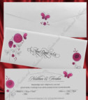 <p>Invitație de nuntă confecționată dintr-un carton cu motive florale, destinat imprimării textului. În preț este inclus plicul cu același design.</p>
