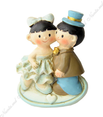 <p>Mărturie de nuntă din ceramică - magnet Mire şi Mireasă.&nbsp;Se oferă în dar invitaților în semn de mulțumire pentru prezență la eveniment.&nbsp;</p>