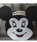 <p>Cutie de dar realizată în formă de Mickey Mouse, folosită pentru plicurile oferite de invitați la botez. Aceasta reprezintă un accesoriu elegant și util în același timp.</p>