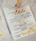 <p>Invitaţie originală cu design personalizat confecţionată din foaie de calc accesorizată cu o fundiță din satin.</p><p><strong>Setul poate fi completat cu:</strong></p><p>•&nbsp;&nbsp;&nbsp;&nbsp;&nbsp;&nbsp;&nbsp;&nbsp; Aranjare la mese;</p><p>•&nbsp;&nbsp;&nbsp;&nbsp;&nbsp;&nbsp;&nbsp;&nbsp; Cartea de urări;</p><p>•&nbsp;&nbsp;&nbsp;&nbsp;&nbsp;&nbsp;&nbsp;&nbsp; Plic de bani;</p><p>•&nbsp;&nbsp;&nbsp;&nbsp;&nbsp;&nbsp;&nbsp;&nbsp; Număr la masă etc.</p><p>•&nbsp;&nbsp;&nbsp;&nbsp;&nbsp;&nbsp;&nbsp;&nbsp; Bomboniera;</p><p>•&nbsp;&nbsp;&nbsp;&nbsp;&nbsp;&nbsp;&nbsp;&nbsp; Cutie pentru colaci;</p><p>•&nbsp;&nbsp;&nbsp;&nbsp;&nbsp;&nbsp;&nbsp;&nbsp; Cutie pentru bani.</p><p><strong>ATENŢIE: </strong>În dependenţă de tipul hârtiei, complexitatea modelului şi componentele alese, preţul poate varia.&nbsp;</p><p>Designul poate modificat !!!</p>