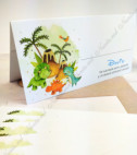<p>Card de masă sau mapă de bani pentru botez sau alte evenimente, în interiorul căruia este un compartiment (buzunărel) care poate fi folosit ca plic pentru bani.</p>