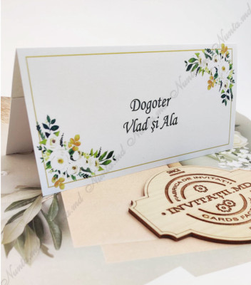 <p>Card de masă(plic) pentru nuntă sau alte evenimente, în interiorul căruia este un compartiment (buzunărel) care poate fi folosit ca plic pentru bani.</p><p><strong>Dacă faceţi invitaţiile la noi, la plicuri beneficiaţi &nbsp;10% reducere.</strong></p>