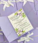 <p>Invitaţie la cumatrie sau botez, confecţionat din carton mov,cu design personalizat, &nbsp;pe partea din interior este imprimat textul invitației.&nbsp;</p><p><strong>Setul poate fi completat cu:</strong></p><p>•&nbsp;&nbsp;&nbsp;&nbsp;&nbsp;&nbsp;&nbsp;&nbsp; Aranjare la mese;</p><p>•&nbsp;&nbsp;&nbsp;&nbsp;&nbsp;&nbsp;&nbsp;&nbsp; Cartea de urări;</p><p>•&nbsp;&nbsp;&nbsp;&nbsp;&nbsp;&nbsp;&nbsp;&nbsp; Plic de bani;</p><p>•&nbsp;&nbsp;&nbsp;&nbsp;&nbsp;&nbsp;&nbsp;&nbsp; Număr la masă etc.</p><p>•&nbsp;&nbsp;&nbsp;&nbsp;&nbsp;&nbsp;&nbsp;&nbsp; Cutie pentru colaci;</p><p>•&nbsp;&nbsp;&nbsp;&nbsp;&nbsp;&nbsp;&nbsp;&nbsp; Cutie pentru bani.</p><p><strong>ANTENŢIE: </strong>În dependenţă de tipul hârtiei, complexitatea modelului şi componentele alese, preţul poate varia.&nbsp;</p><p>Designul poate modificat !!!</p>