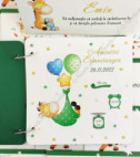 <p><strong>Cartea de Urări este un accesoriu stilat şi practic pentru fiecare eveniment. Pe paginile Cărţii, cei dragi vor scrie cele mai calde mesaje şi impresii de la eveniment.&nbsp;</strong></p><p>Cartea poate fi personalizată după orice dorinţă.</p><p>În funcţie de dimensiuni, numărul foilor, designului coperţii preţul poate varia:</p><ol><li>25 foi - 325 lei;</li><li>35 foi - 380 lei;</li><li>50 foi - 499 lei</li></ol>