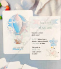 <p>Invitaţie la cumatrie sau botez, cu design personalizat - ELEFĂNŢEL, imprimarea e posibilă pe ambele părţi ale cartonaşului.</p><p><strong>Setul poate fi completat cu:</strong></p><p>•&nbsp; Cartonaş cu aranjarea la mese;</p><p>• Cartea de urări;</p><p>•&nbsp;Plic de bani;</p><p>•&nbsp;Număr la masă etc.</p><p>•&nbsp;Bomboniera;</p><p>•&nbsp; Cutie pentru colaci;</p><p>•&nbsp;Cutie pentru plicuri de bani.</p><p><strong>ATENŢIE: </strong>În dependenţă de tipul hârtiei, complexitatea modelului şi componentele alese, preţul poate varia.&nbsp;</p><p>Designul poate modificat !!!</p>