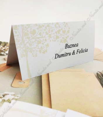 <p>Card de masă(plic) pentru nuntă sau alte evenimente, în interiorul căruia este un compartiment (buzunărel) care poate fi folosit ca plic pentru bani.</p><p><strong>Dacă faceţi invitaţiile la noi, la plicuri beneficiaţi &nbsp;10% reducere.</strong></p>