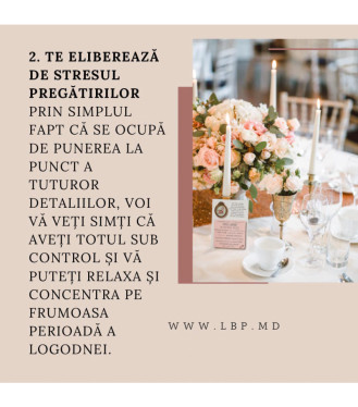 5 motive să ai un wedding planner la nunta Ta!